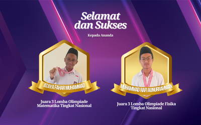 Juara Perunggu Olimpiade Fisika dan Matematika