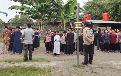MAS PPTQ Harun Asy-Syafi’i Perkuat Budaya Siaga Melalui Sosialisasi SPAB