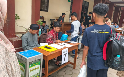Galeri Kedatangan santri PPTQ Harun Asy-Syafi’i Yogyakarta Sabtu 03 Januari 2026