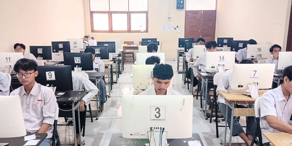 Santri Kelas 12 PPTQ Harun Asy Syafii Ikuti TKA 2026